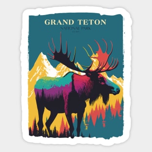 Grand Teton National Park Sticker